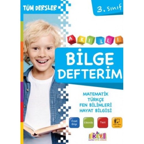 3. Sınıf Tüm Dersler Akıllı Bilge Defterim